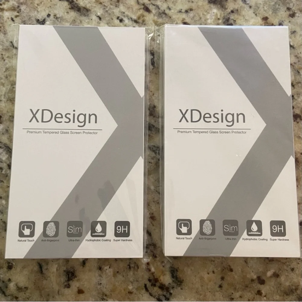 Set - Two 3 Packs Screen Protectors iPhone 12 and iPhone 12 Pro-Tempered Glass
